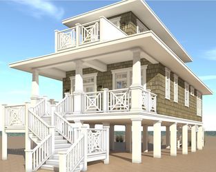 Beach House Plan 003-127