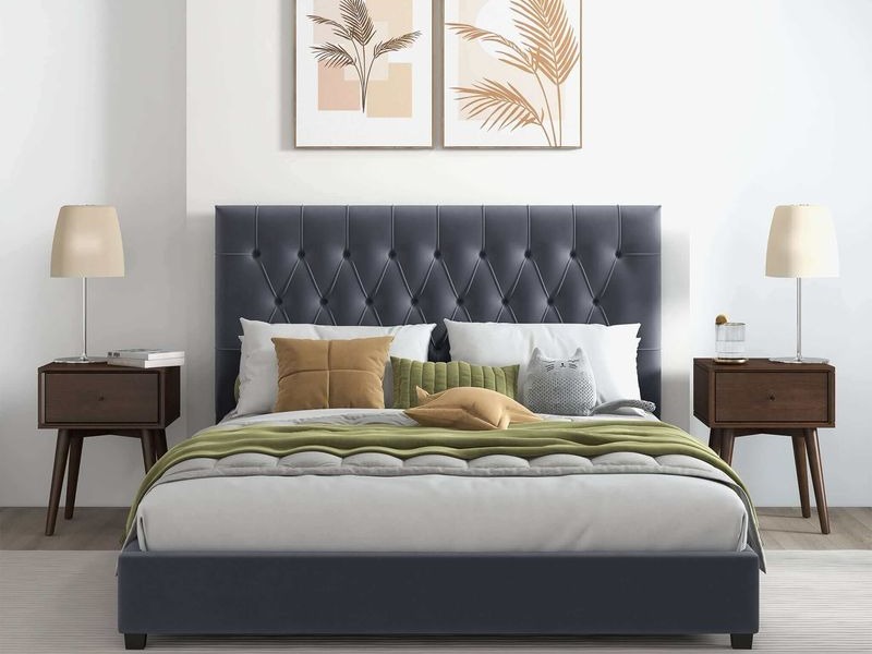 Donald velvet bed